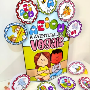 Luva Gigante A Aventura das Vogais
