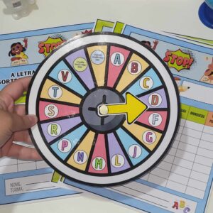 Jogo Stop das Letras