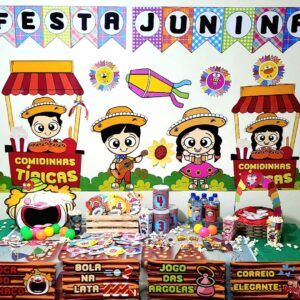 KIT FESTA JUNINA: A MIÓ FESTA NA ROÇA