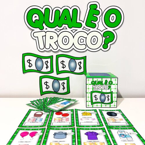 Qual é o troco?