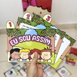 Kit de contação de história e dinâmica de apresentação
