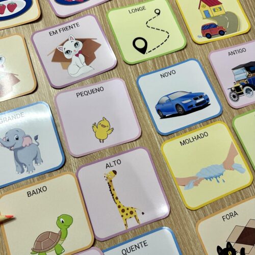 Jogo da Memória Opostos