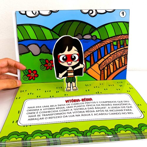 Livro 3D Folclore
