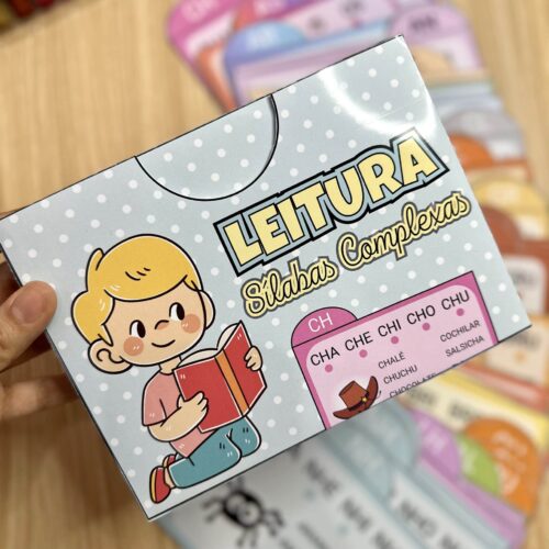 Fichas de Leitura Sílabas Complexas