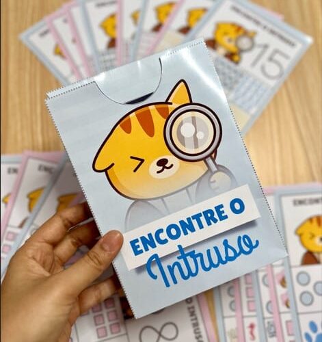 Encontre o Intruso Numerais