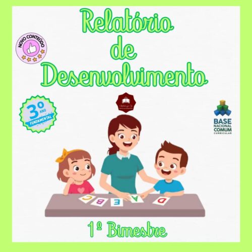 Relatórios de desenvolvimento 2025 – 3º ano ensino fundamental – 1º bimestre/trimestre