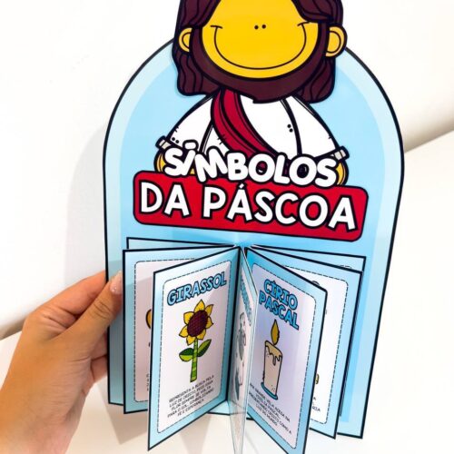Luva Livro Símbolos da Páscoa