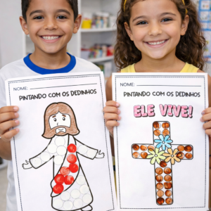 Páscoa Cristã com os Dedinhos