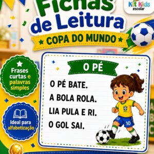 Fichas de Leitura – Copa do Mundo