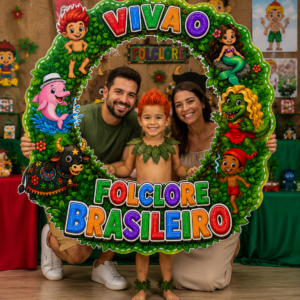 Moldura para Bambolê Folclore