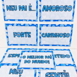 Plaquinhas de Apresentação – Dia dos Pais