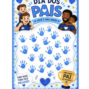 Cartaz Colaborativo Dia dos Pais