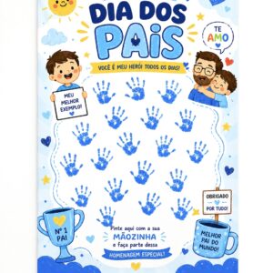 Cartaz Colaborativo Dia dos Pais Volume 2