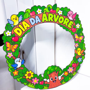 Moldura Bambolê Dia da Árvore