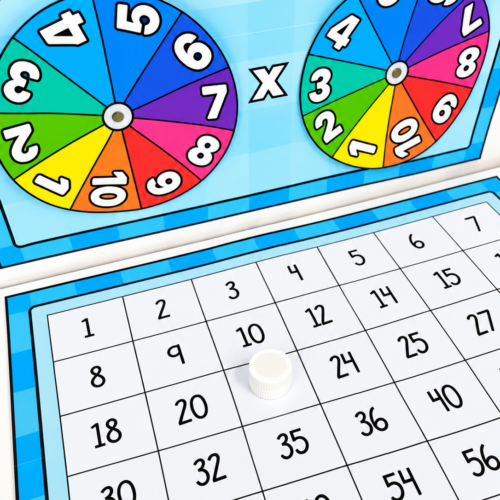 Roleta da Multiplicação: Jogo da Tabuada para Imprimir (PDF)